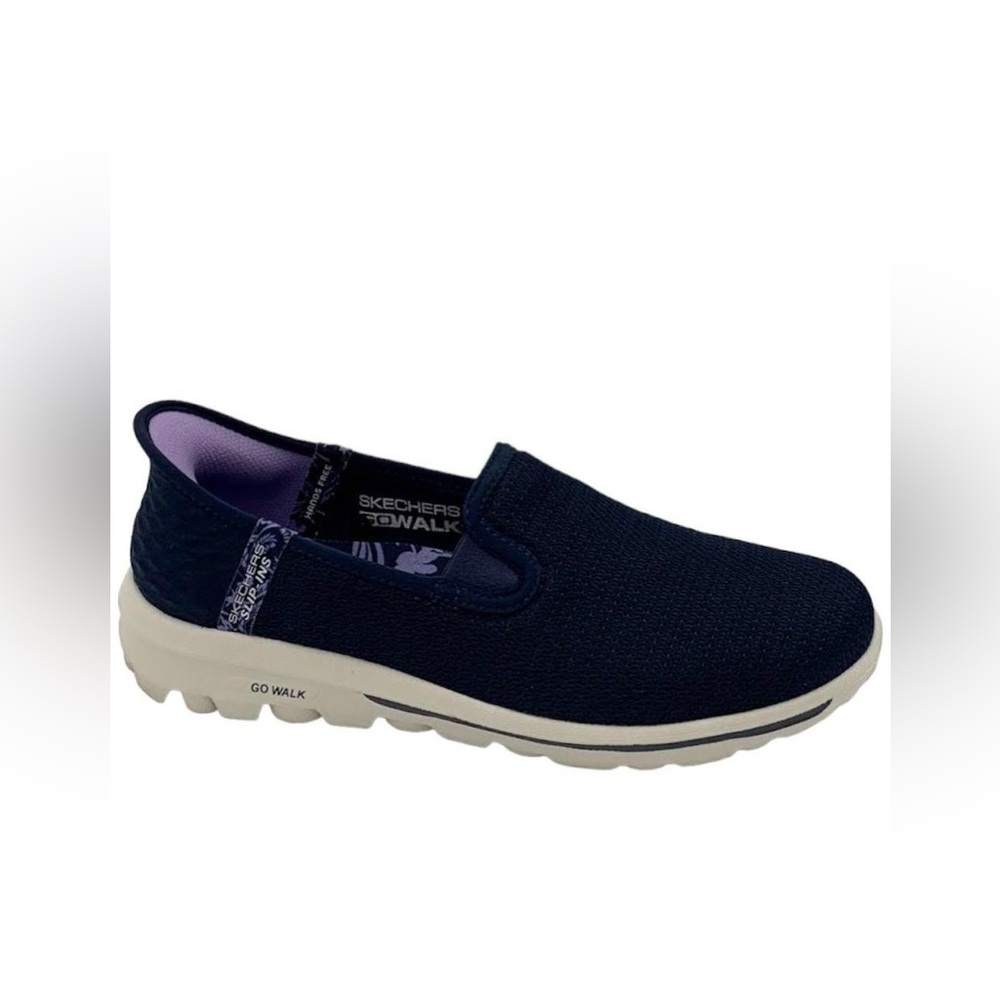 Skechers GOwalk Slip-On Sneakers Women’s Size 6 Navy Excellent Condition - Picture 2 of 6